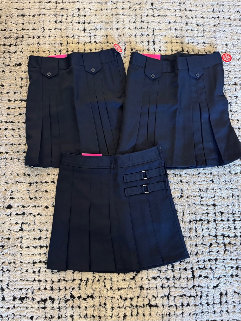 French Toast Navy Skort Uniforms 3 Pack NWT size 7